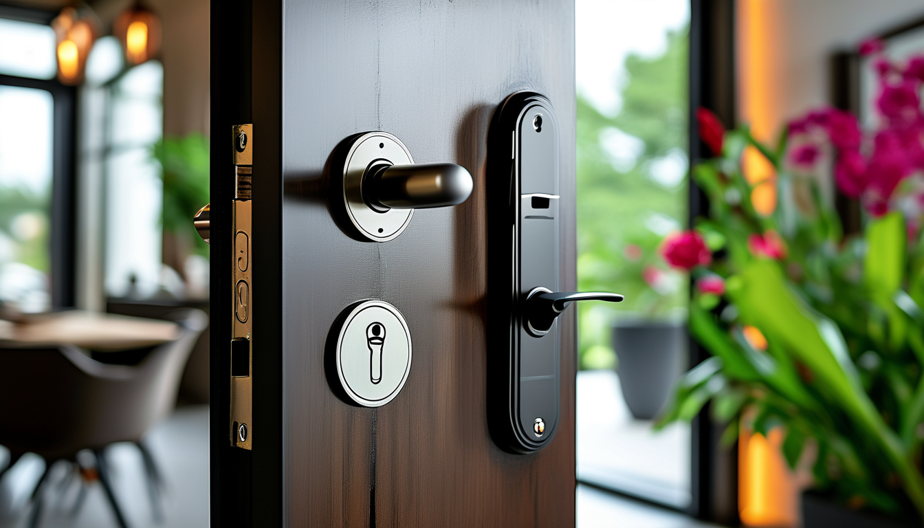 Producent af smart lock aluminiumsdøre