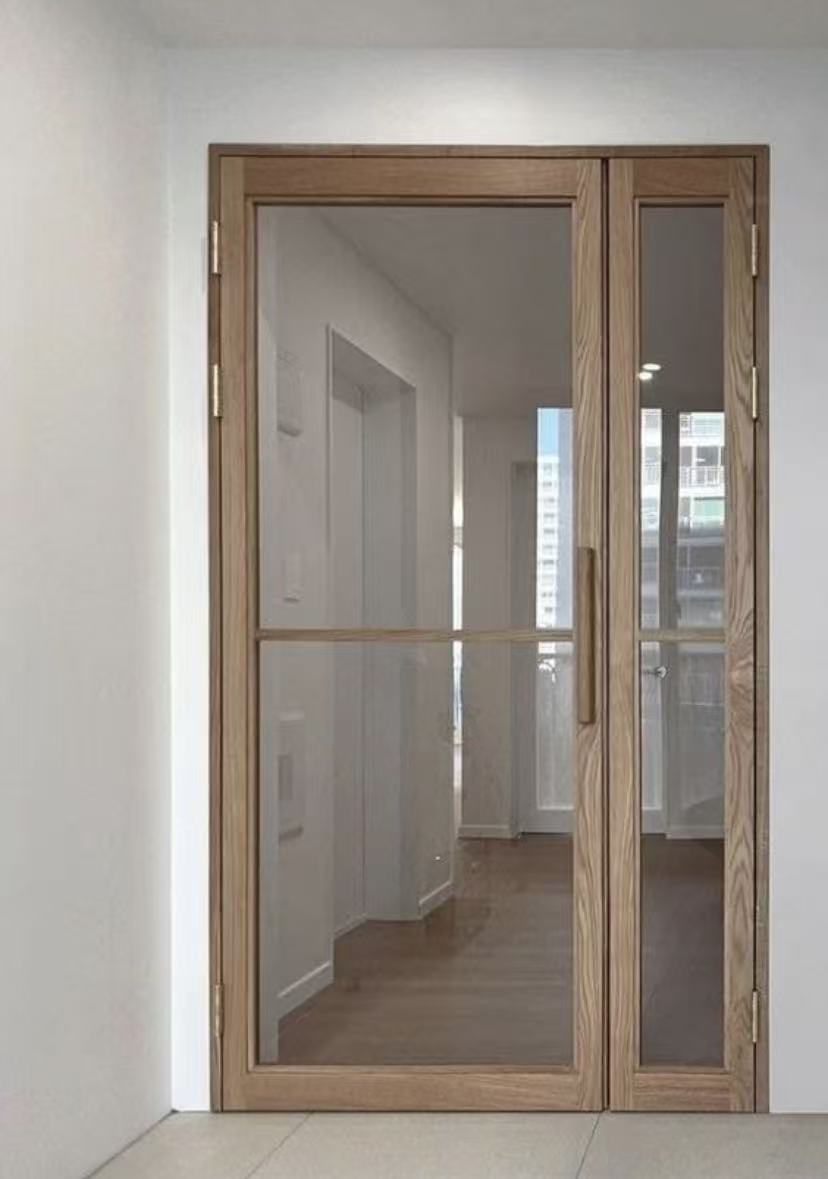 FAMAN Tyverisikker Aluminiumlegering Pivot Indgangsdør Skudsikker Glas Brandforebyggelse Tilpasset Farve Moderne Design Villa
