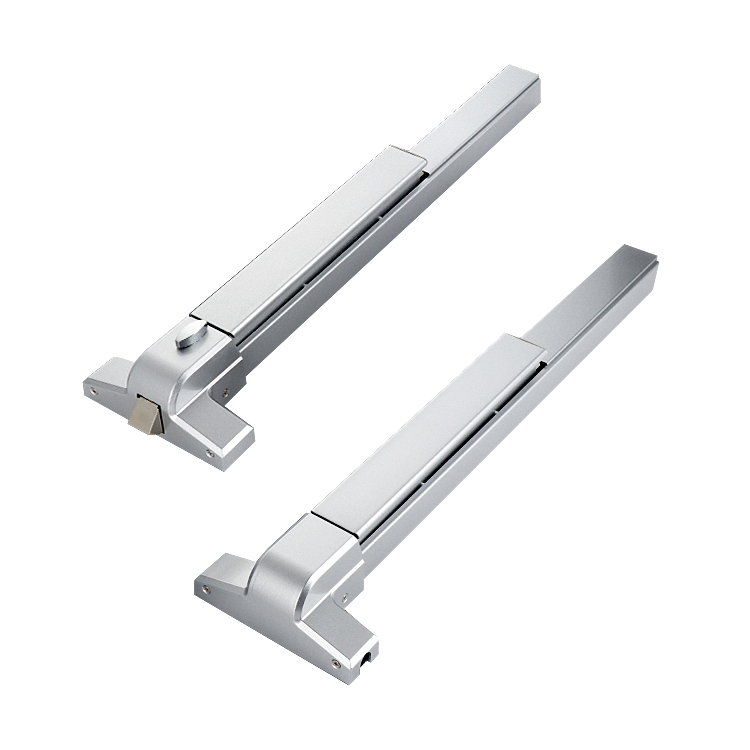 EBMHARDWARE 80 cm enkeltdør, panikbeslag, nødudgangsbeslag, tryklås, branddør, panikstang