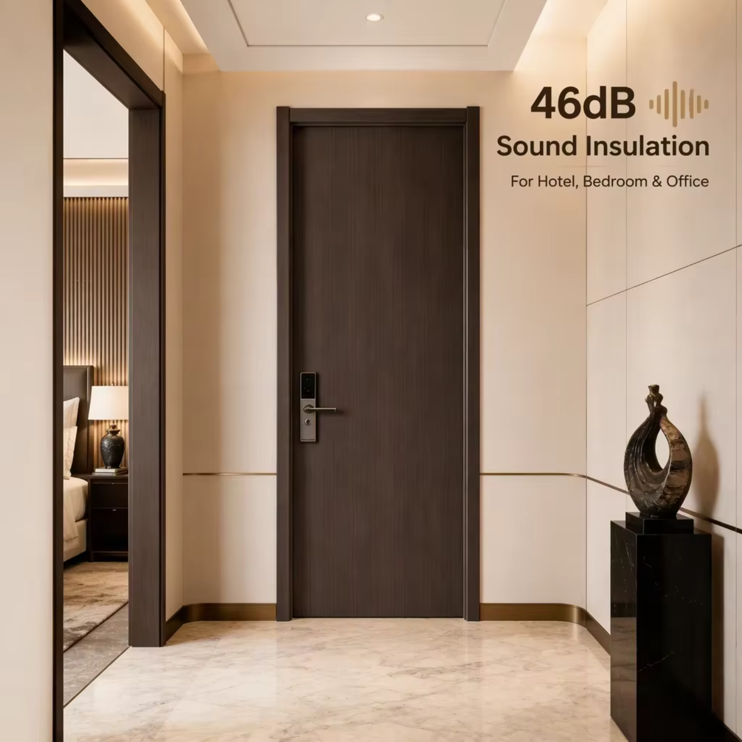 Soundproof Hotel Door